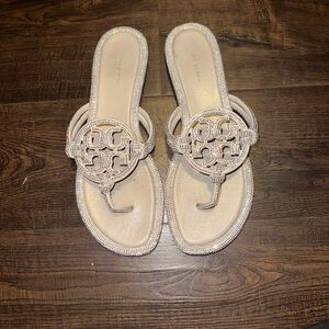 Tory Burch Pave Knotted Sandal